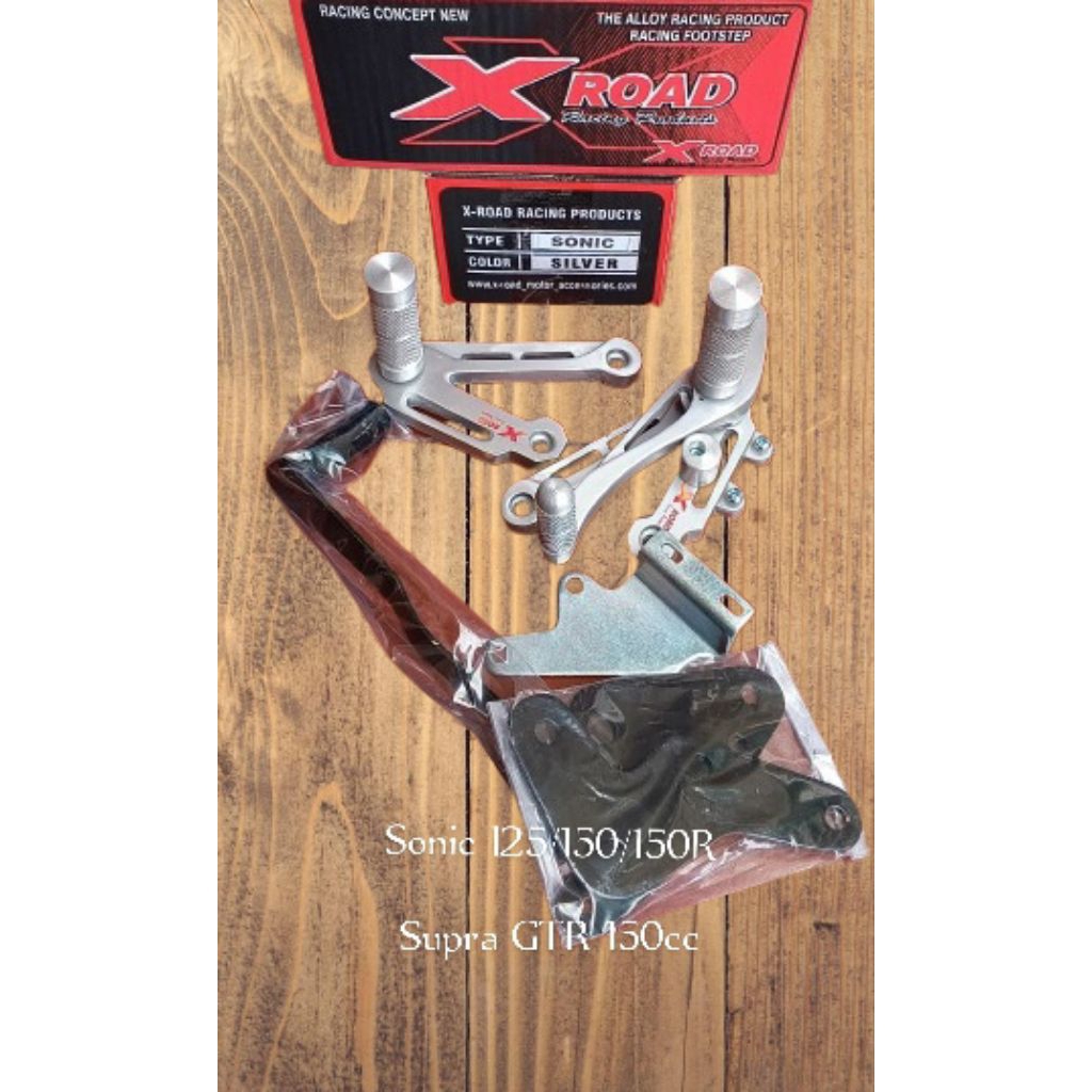 Footstep Underbone X-Road Sonic 125/150/150R /Supra GTR Underbone 150