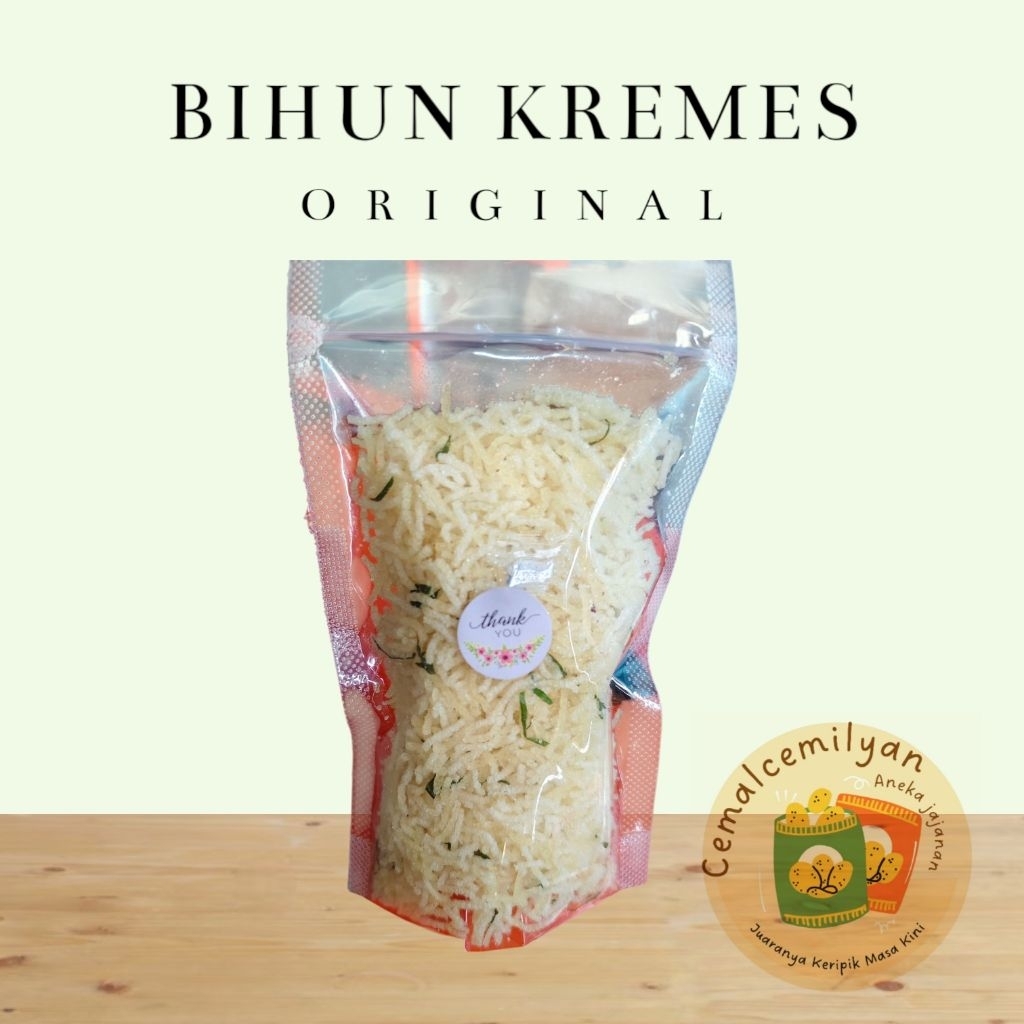 

Cemilan Bihun Kremes Rasa Original