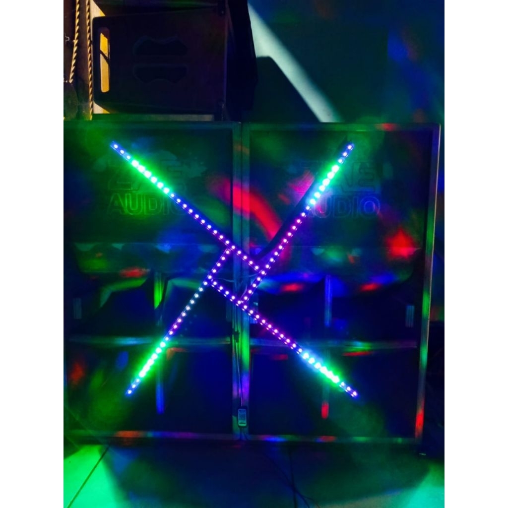 Lighting Led Wallwaser Sound Miniatur Mengikuti suara musik