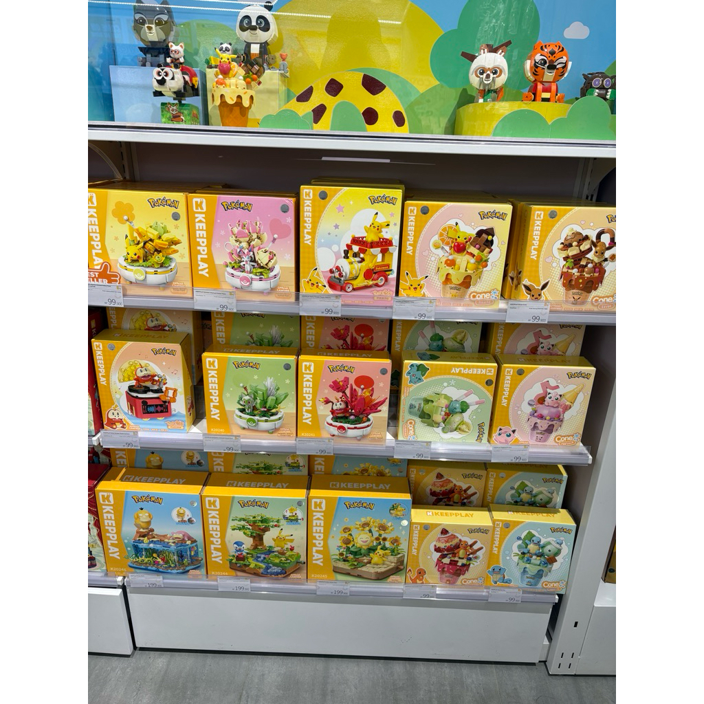 [PREORDER] Jastip Oh Some Keepplay Pokemon Bricks Blocks Toys
