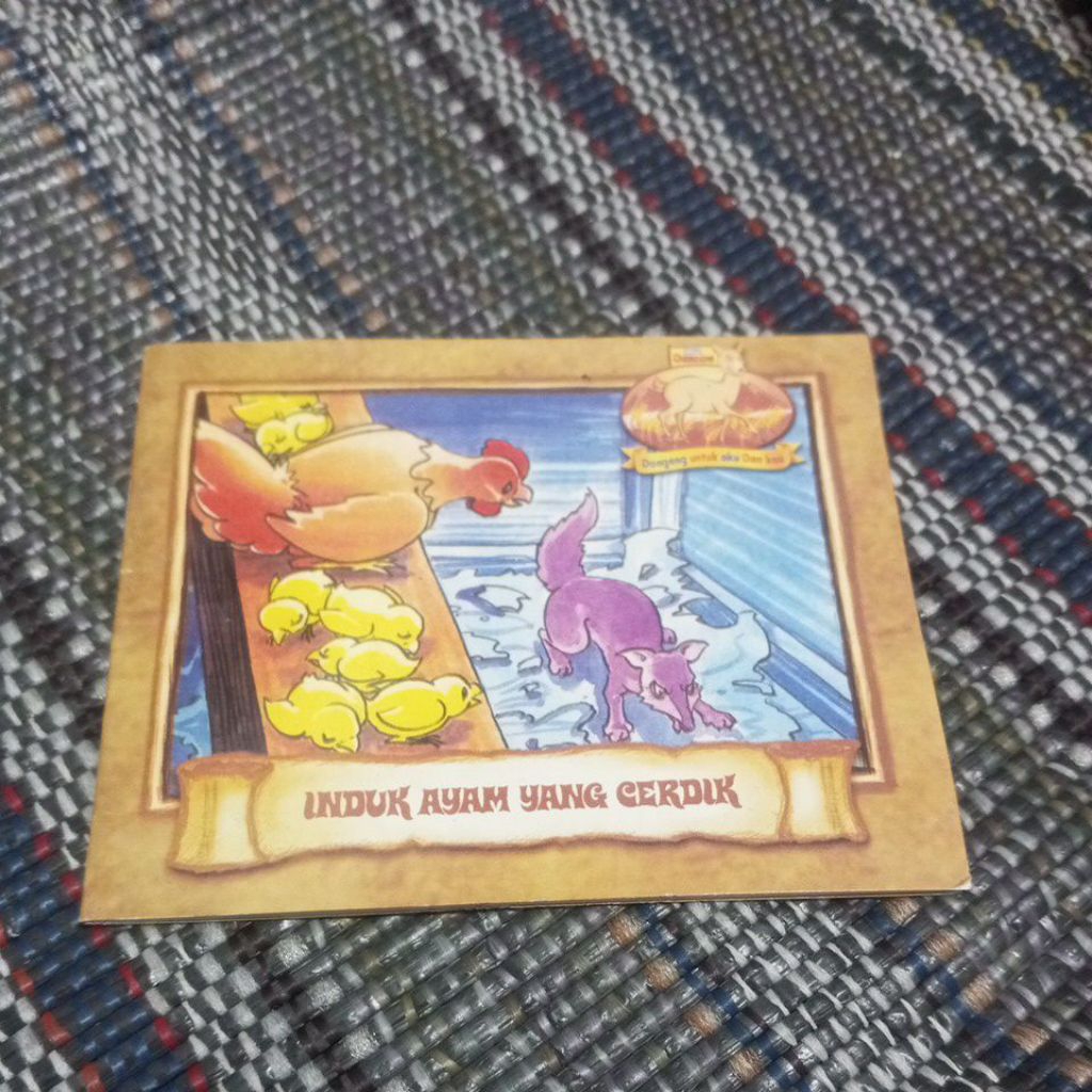 buku cerita Dancow induk ayam yang cerdik