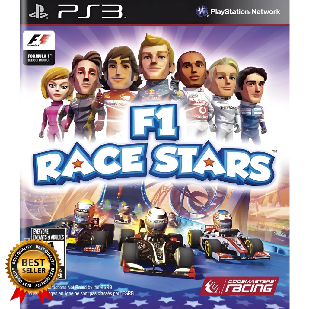 Kaset Game Flashdisk PS3 CFW OFW HEN F1 Race Stars