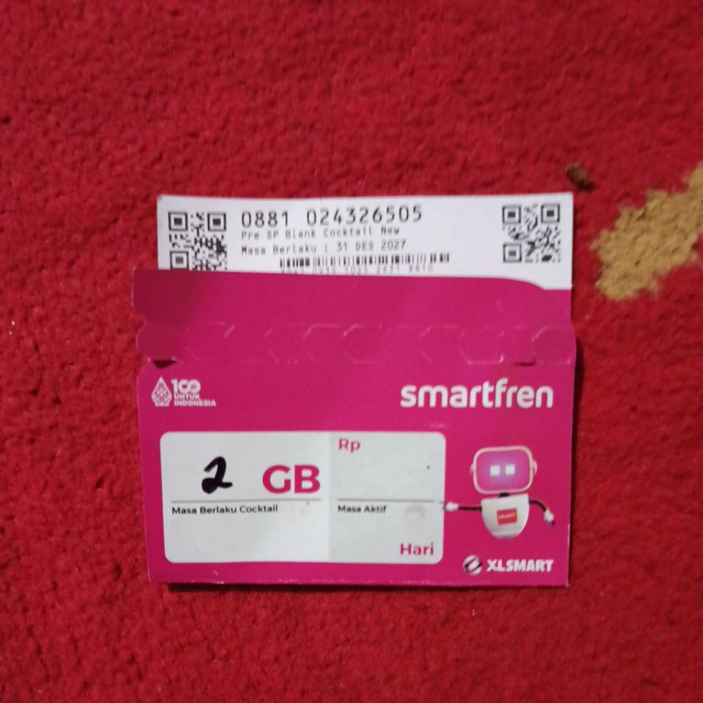 paket data voucher Smartfren 2gb