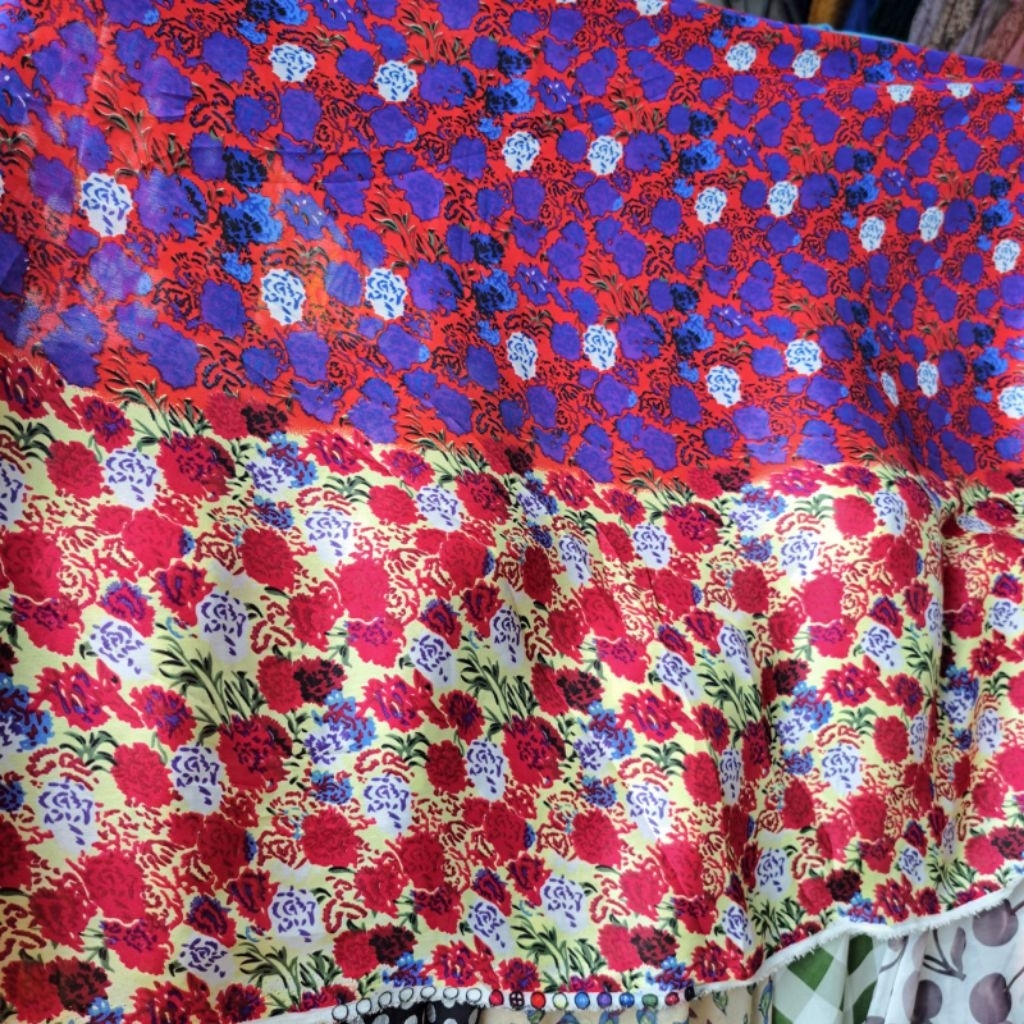 kain satin motif - kain satin motif bunga - kain satin motif premium - kain satin motif AN eklusif