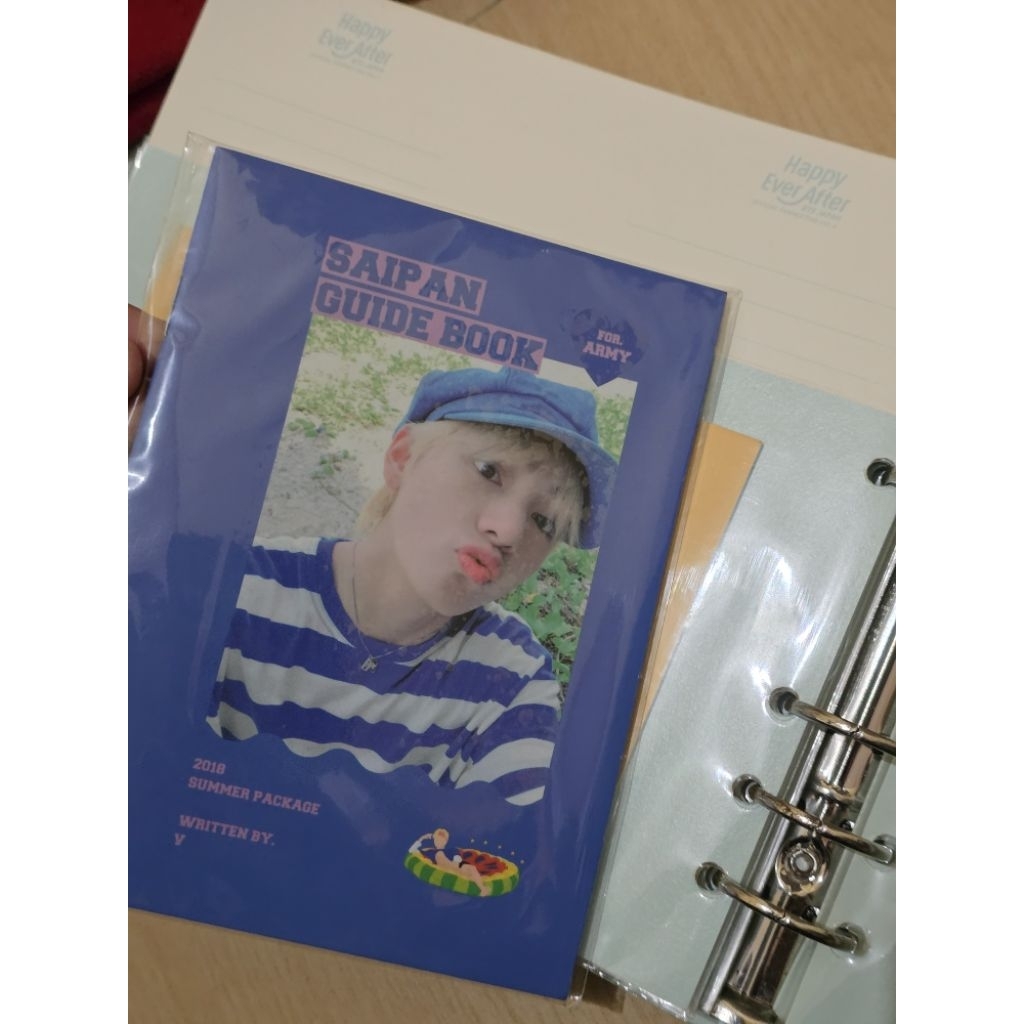 BTS Summer Package 2017 2018 mini photobook guide book Taehyung V