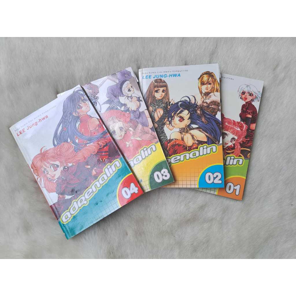 Komik Adrenalin lee Jung Hwa Volume 01 sd 04 TAMAT / LENGKAP