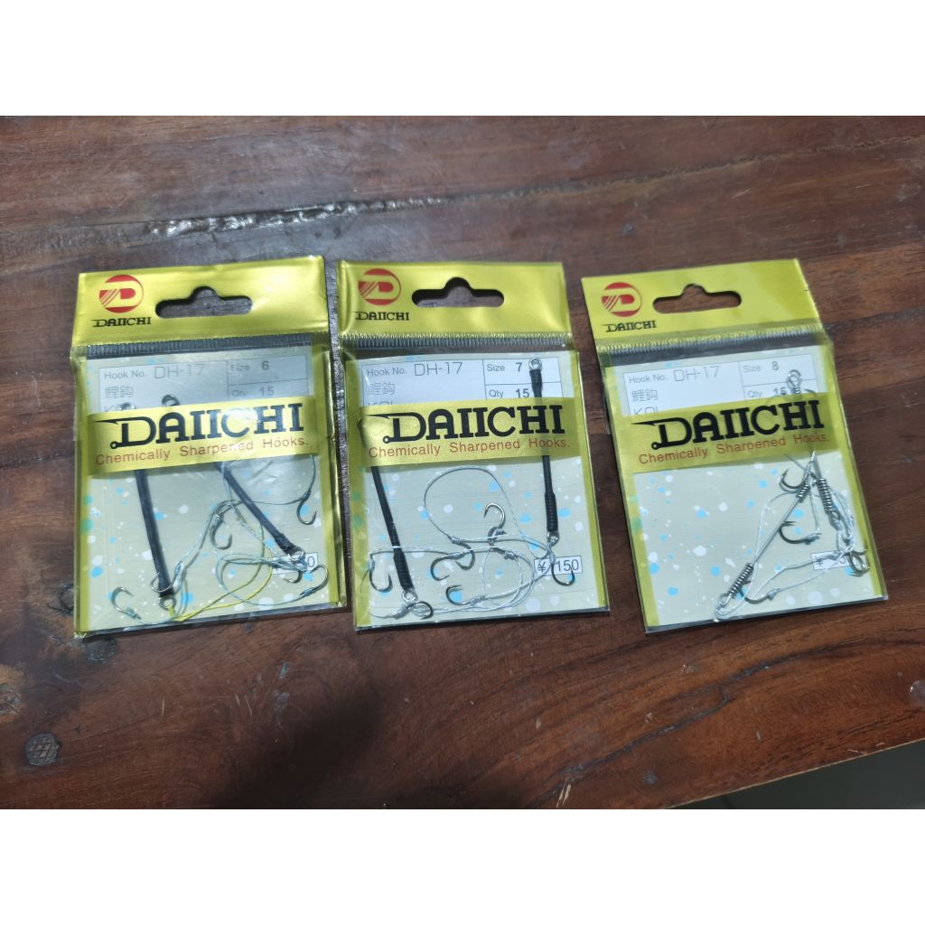 Rangkaian lumut kail daichi no.6,7,8 tinggal pakai