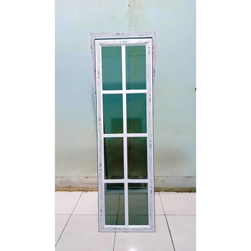KUSEN JENDELA ALUMINIUM+ORNAMEN, UKURAN 180X50 UKURAN190X60
