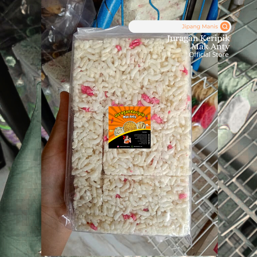 

Jipang Beras Manis Jajanan Jadul Renyah