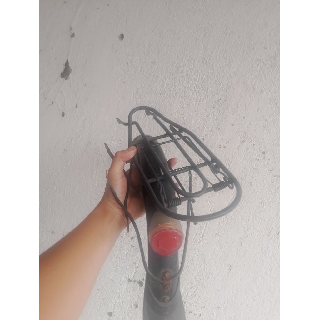 spackbor+ boncengan sepeda lipat 16 cabutan bekas