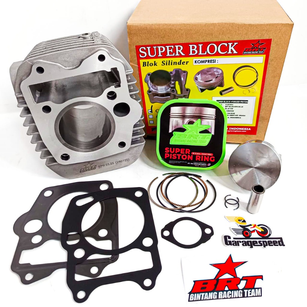 BLOK BRT KARISMA KPH SUPRA X 125 55.25 CAST IRON