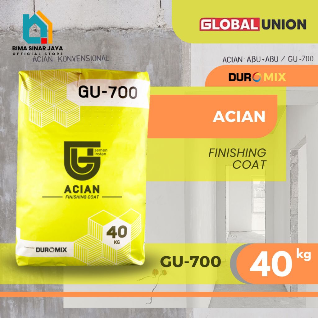 ACIAN GLOBAL UNION | SEMEN INSTAN | ACIAN GU-700 DUROMIX | FLOATING COAT PREMIUM