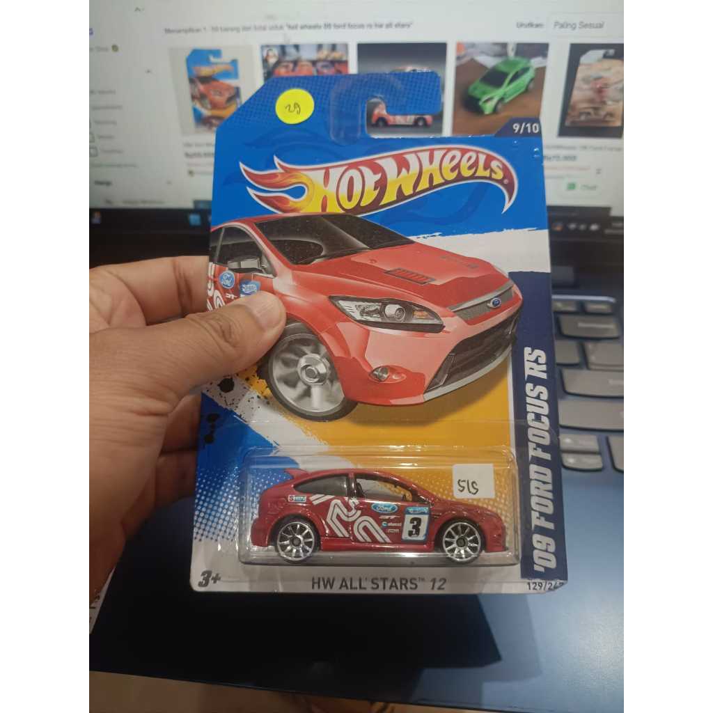 hot wheels 09 ford focus rs hw all stars