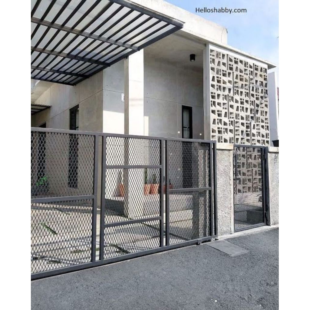 Pagar Besi Xpanda/wermes Hollo besi 4 X 4