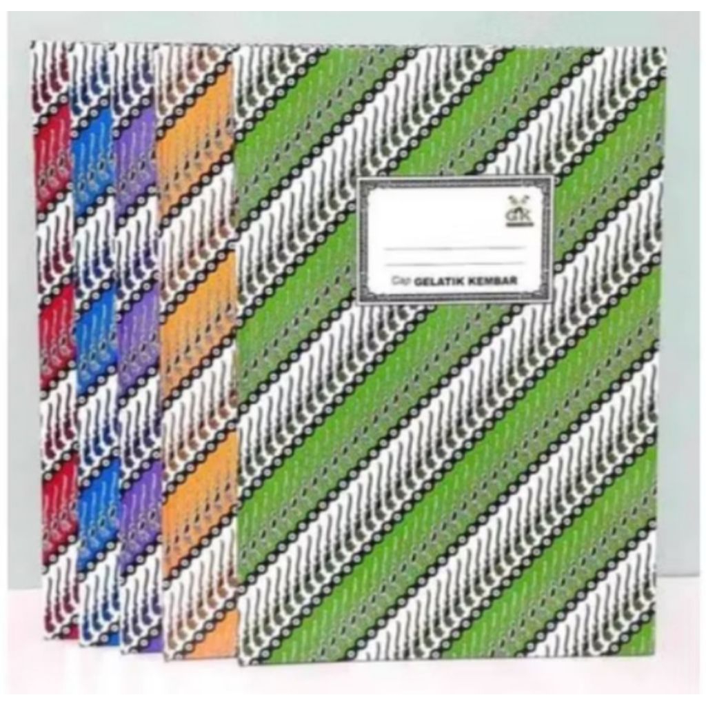 Buku tulis folio isi 100 lbr, gelatik kembar.