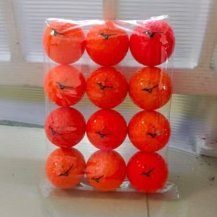 Bola golf second bekas  mizuno orange
