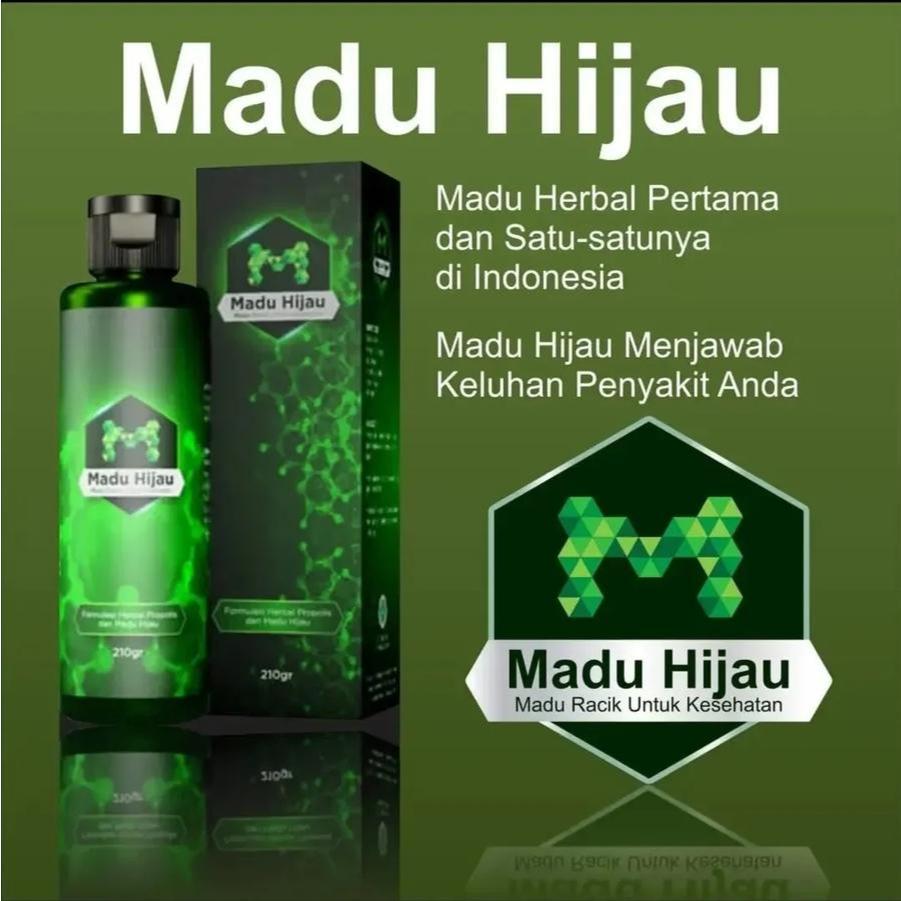 

Madu Hijau Original 210Gram BPOM Herbal