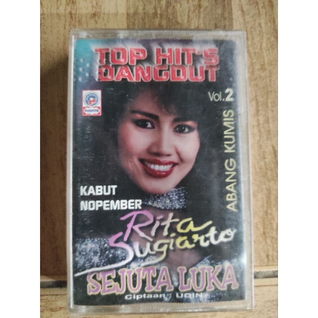 kaset pita top hits dangdut RITA SUGIARTO