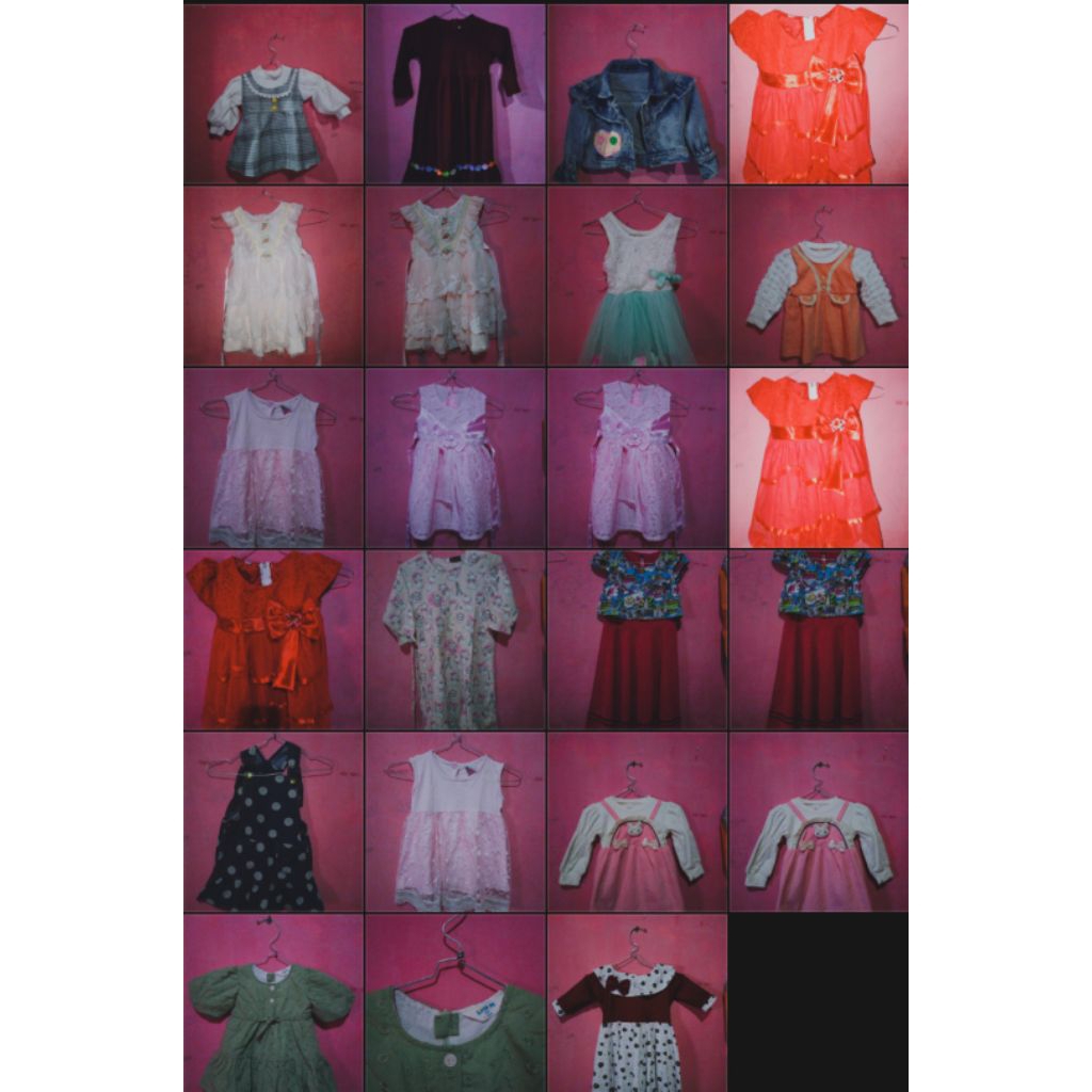 Preloved dress anak - preloved gaun anak - preloved dress pesta - preloved gamis anak - preloved rok