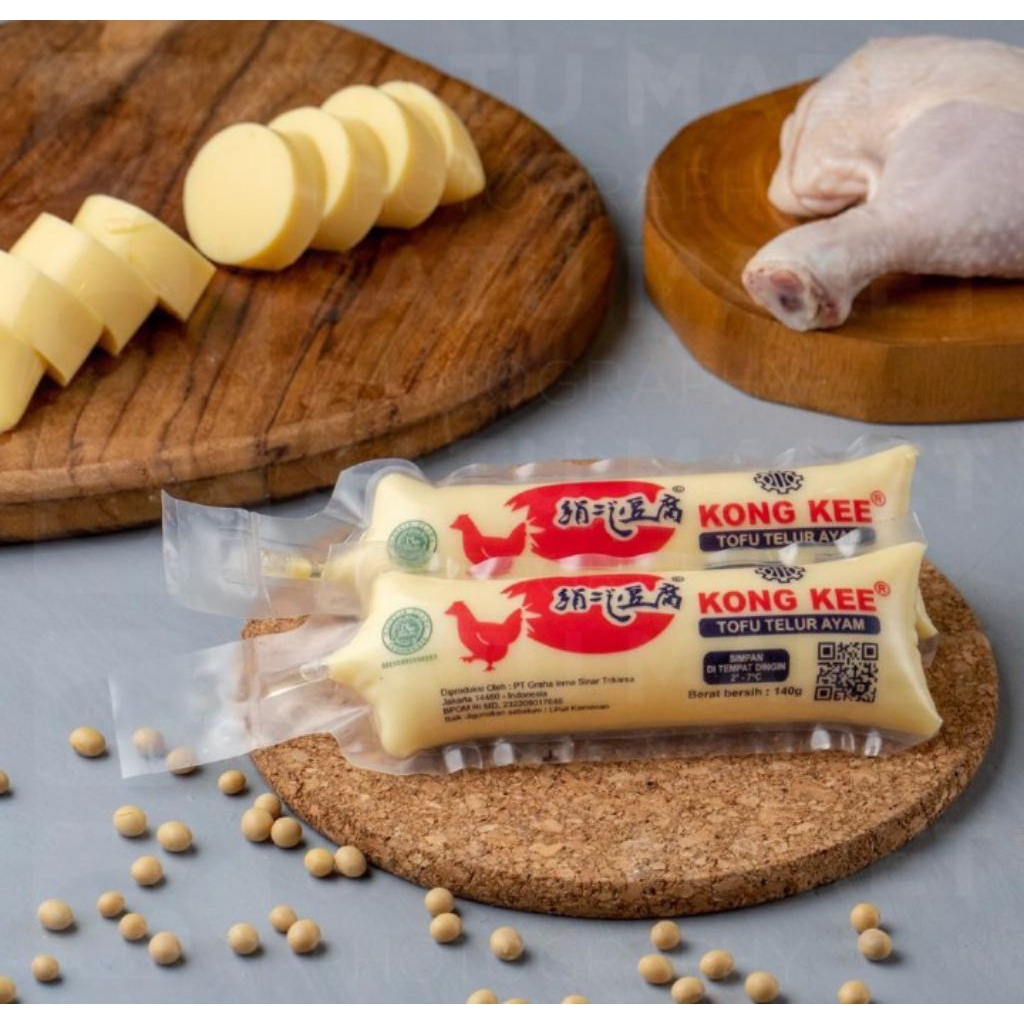 Tofu telur ayam KONG KEE
