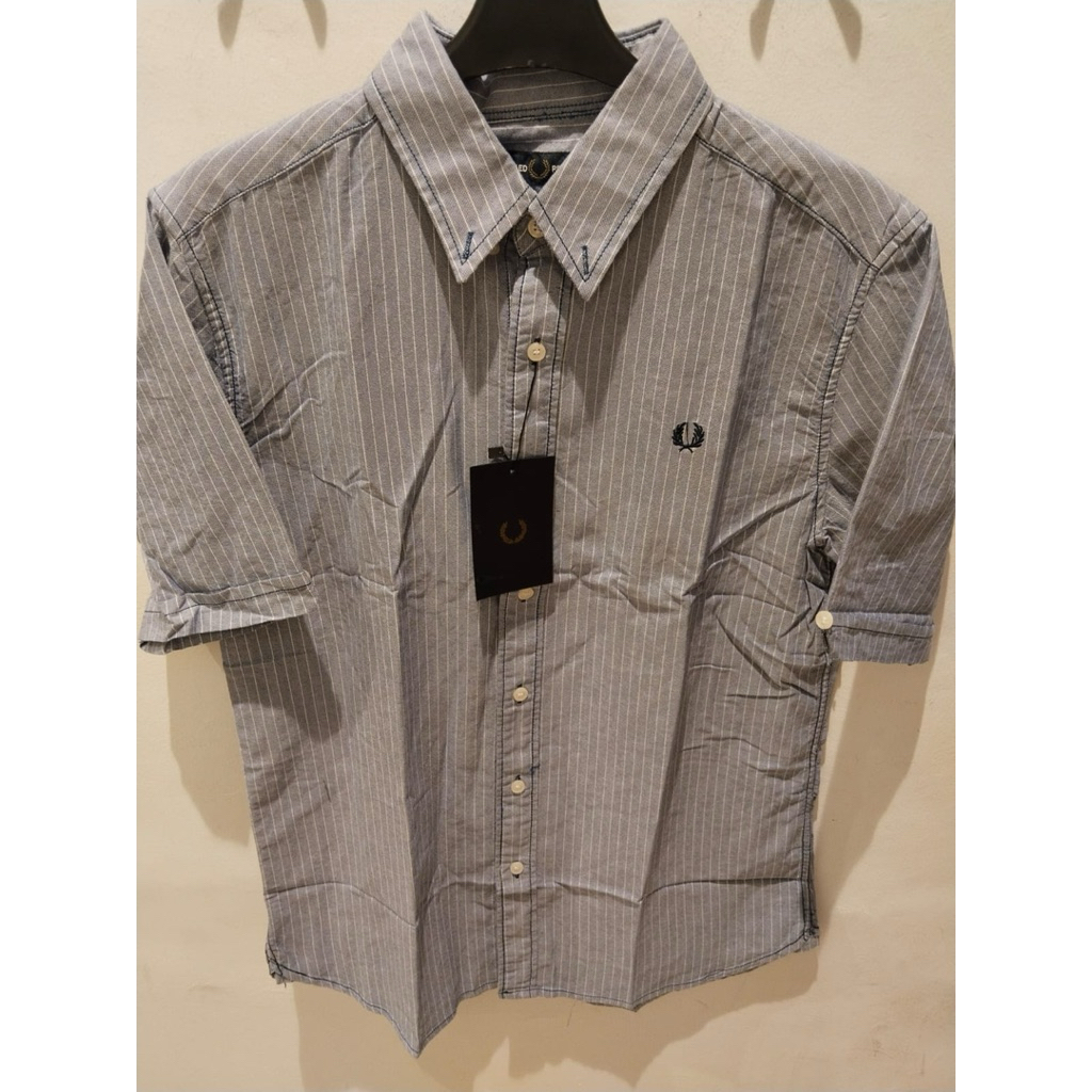 kemeja pendek fred perry