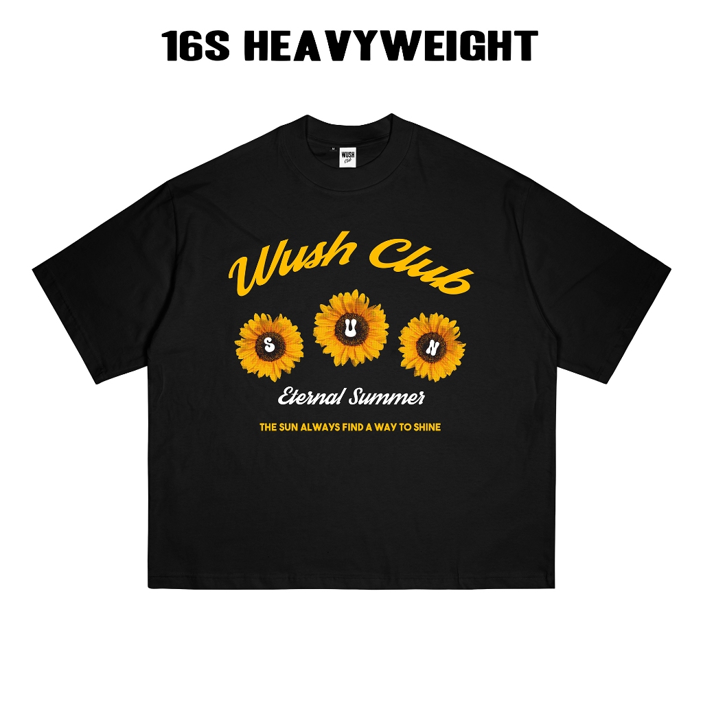 WUSH CLUB 16S BOXY FIT HEAVYWEIGHT TEE BAJU KAOS DISTRO PRIA WANITA OVERSIZE COTTON COMBAD TRAGE HIT