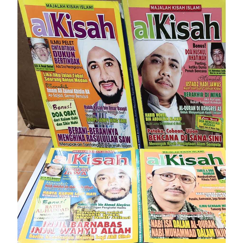 4 MAJALAH ALKISAH BEKAS ILMU PELET BENCANA