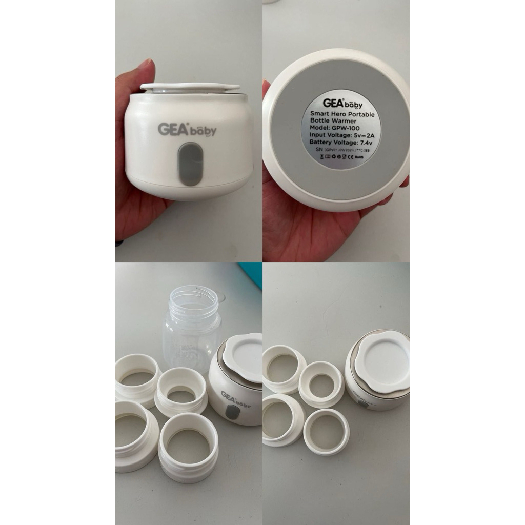 PRELOVED PEMANAS ASI PORTABLE GEA BABY Smart Hero Portable Warmer GPW-100 - tanpa box/dus