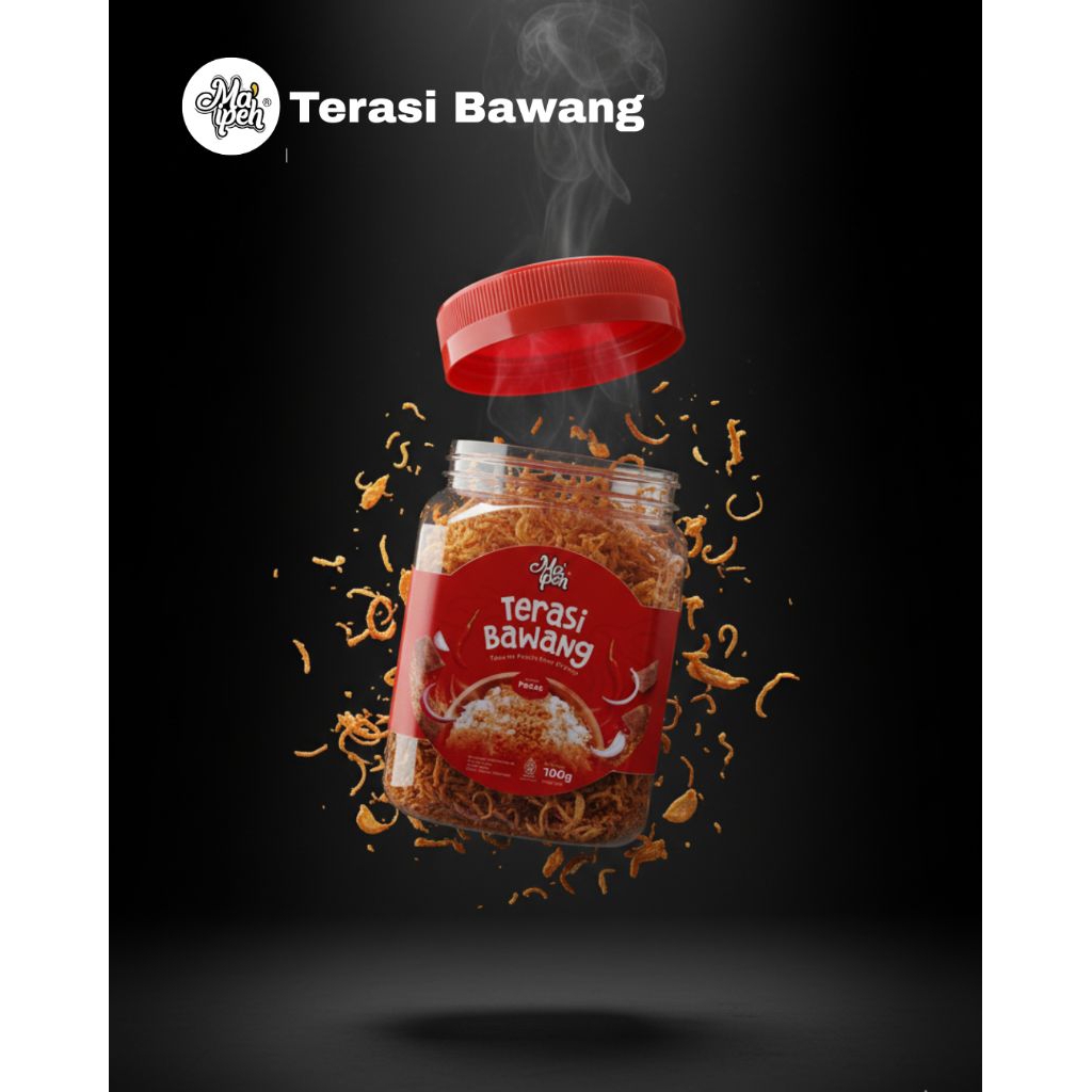 

Ma' ipeh Terasi Bawang 100g Pedas