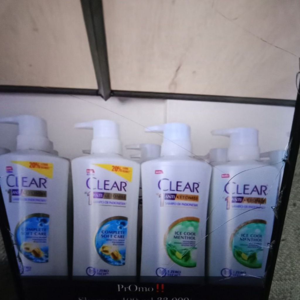 Shampoo clear 400 ml / shampoo hijab / clear shampoo