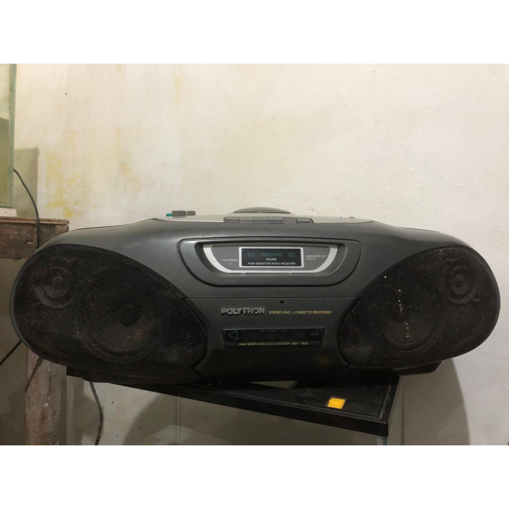 COMPO POLYTRON KAPSUL / RADIO TAPE / PEMUTAR KASET PITA / RADIO POLYTRON