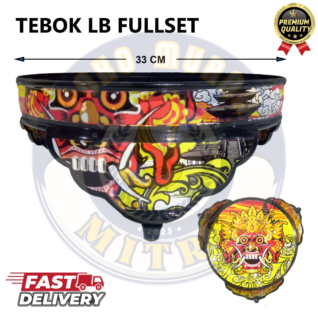 Tebok Lovebird Decal 33cm Buat Sangkar Helopet pvc Hitam Kapsul Datar Ekonomis (Grade B)