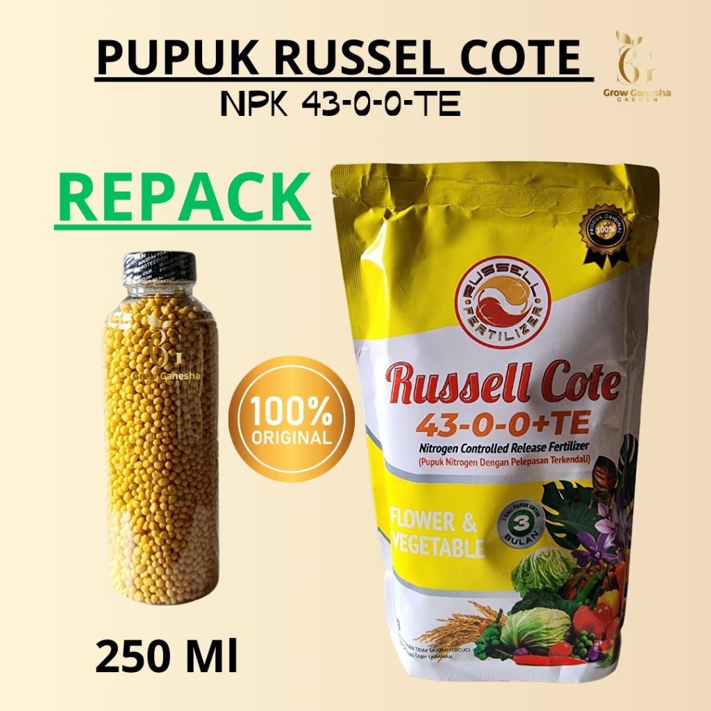RUSSEL COTE NPK 43-0-0+TE || REPACK || 250 Ml
