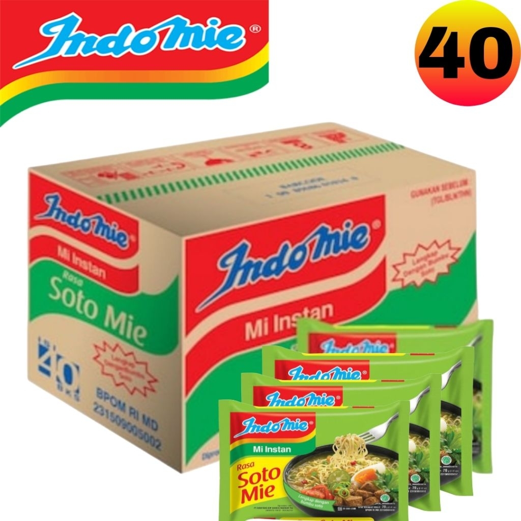 

INDOMIE SOTO 1 DUS ISI 40