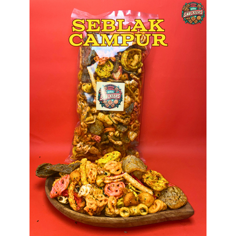 KERUPUK SEBLAK CAMPUR / SEBLAK CAMPUR / SEBLAK MIX / KERUPUK SEBLAK CAMPUR PEDAS