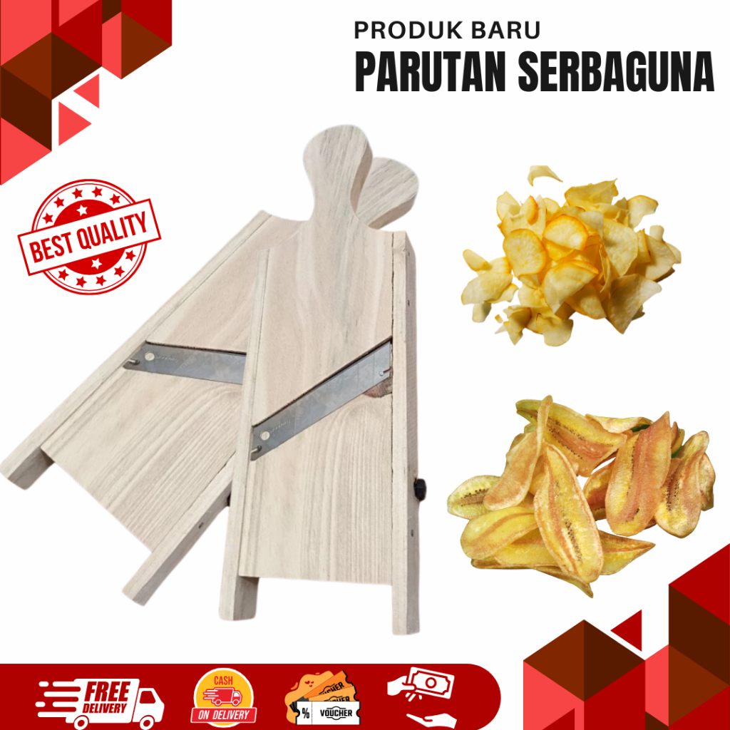 Parutan keripik pisang / keripik singkong / parutan kayu