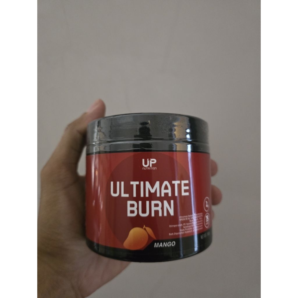 Suplemen Fitness UP Nutrition Ultimate Burn 150 gram 75 serving Pembakar Lemak