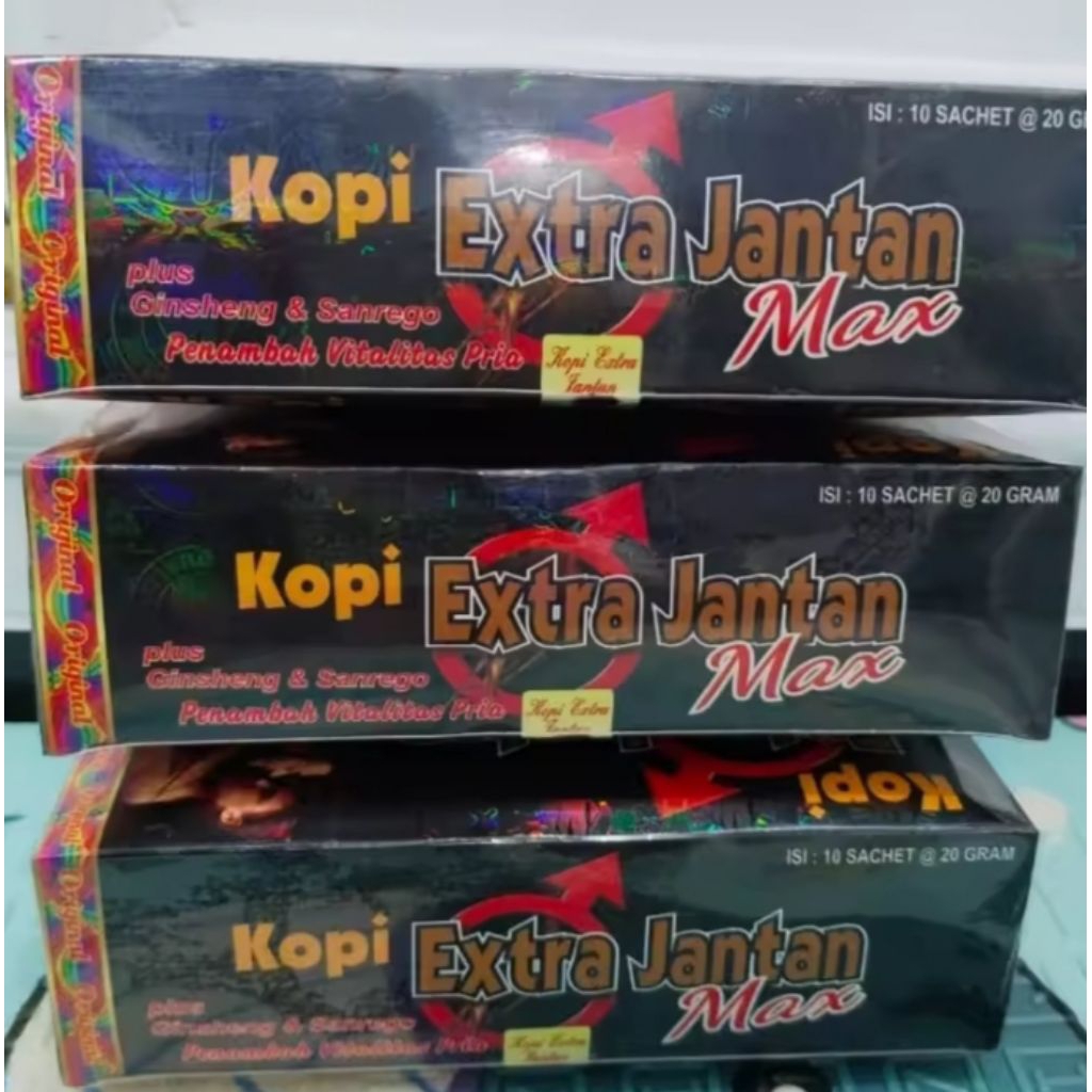 

Kopi Xtra Jantan 10x Max