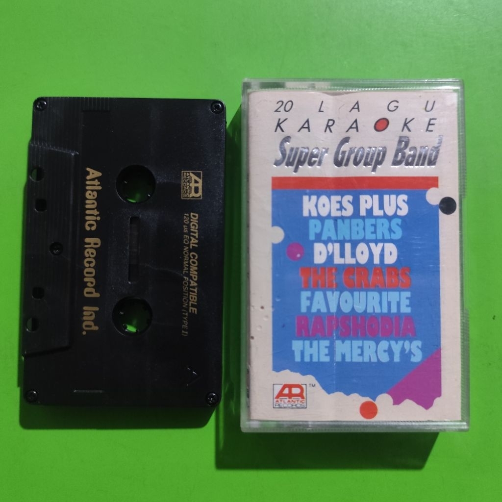 Kaset 20 Karaoke SUPER GROUP BAND Koes Plus Dan Lain-lain