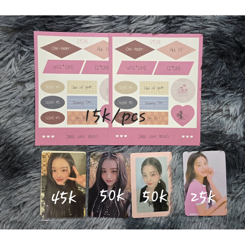 Official Photocard Wonyoung IZ*ONE - IZONE PC Album Kpop Korea - Jang Wonyoung IVE