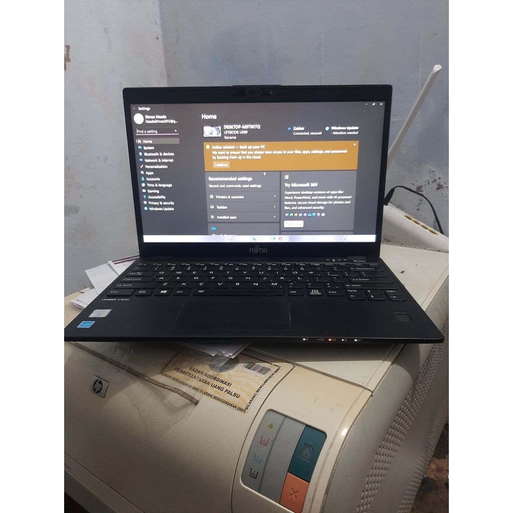 LAPTOP CORE I7 GEN 8