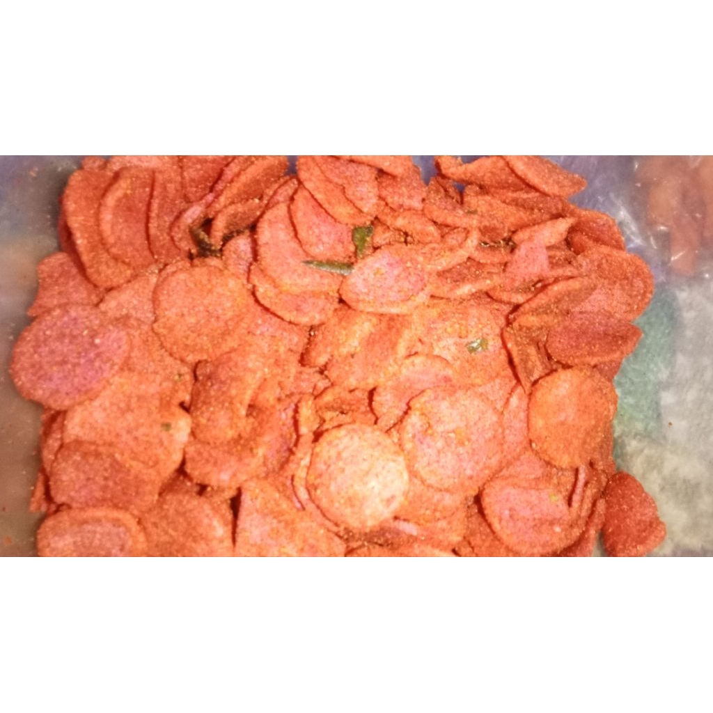 

Sosis goreng viral 500gram, sosis goreng pedas original daun jeruk mantaf