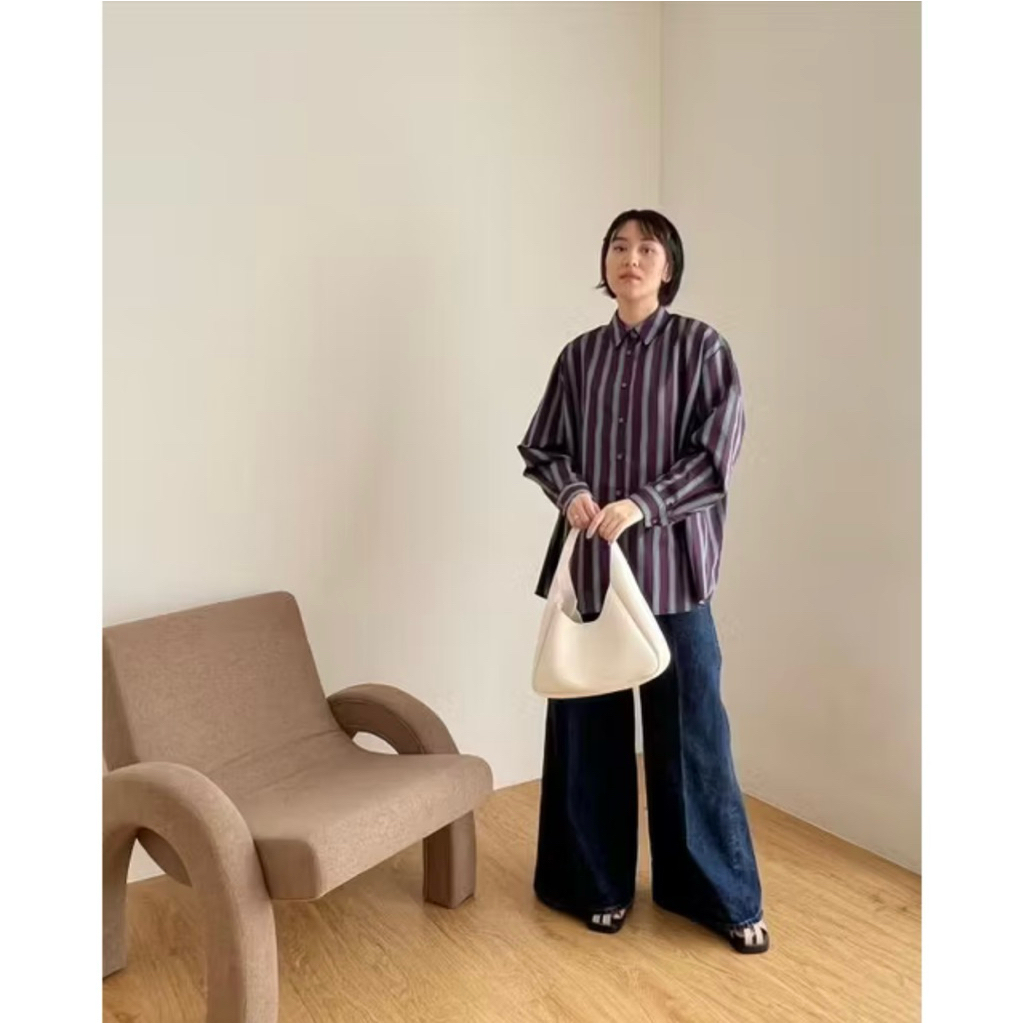 preloved kemeja oversize trick and tricky