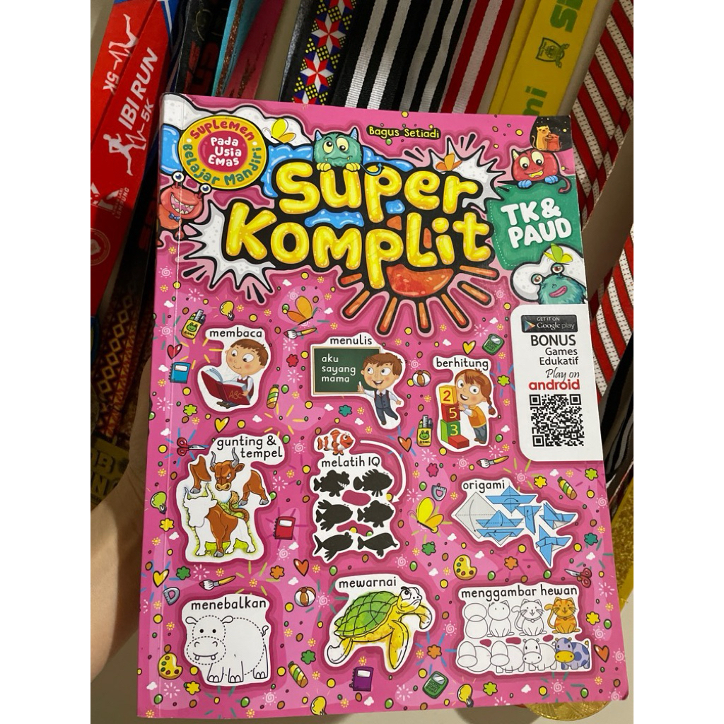 BEKAS MULUS BUKU SUPER KOMPLIT TK & PAUD