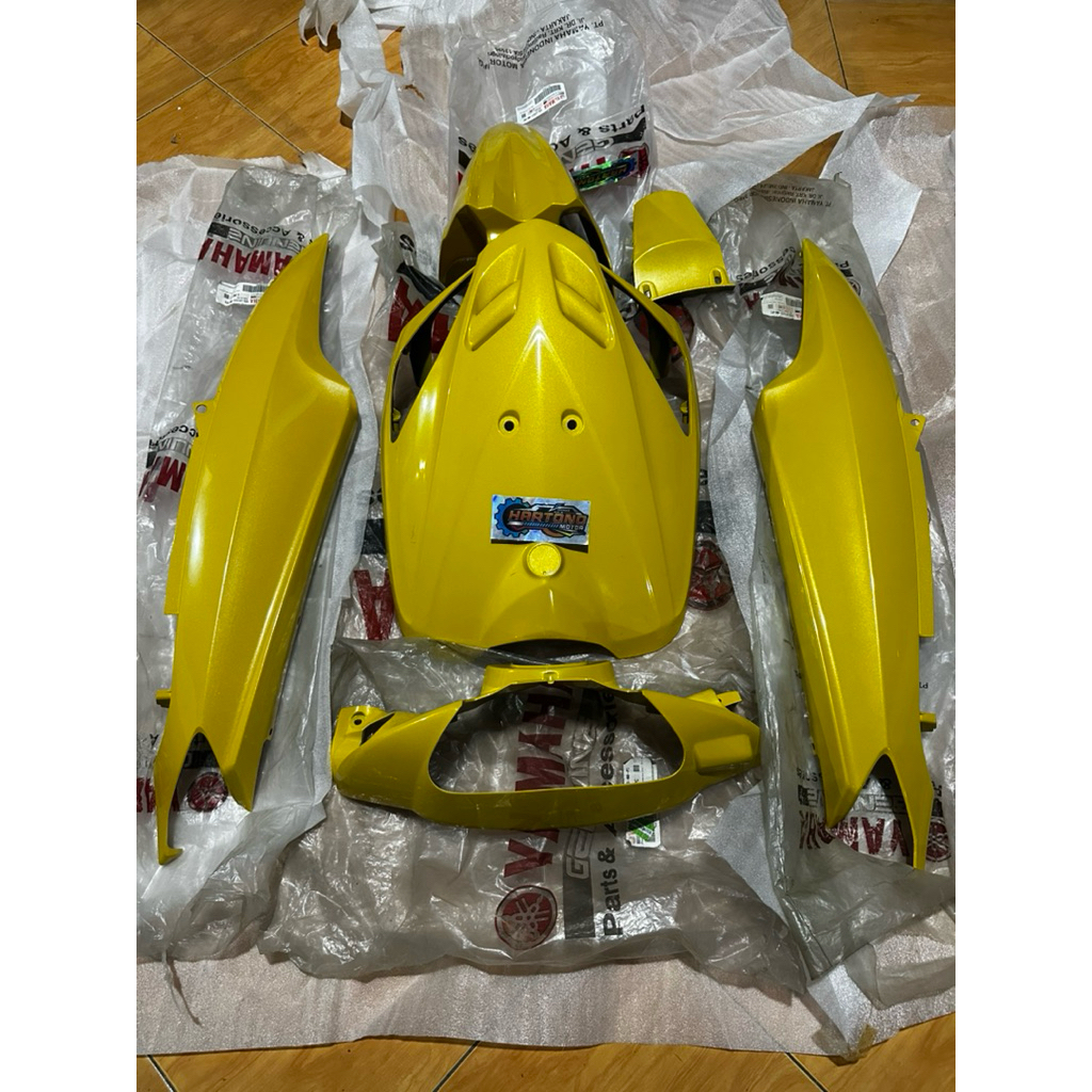 Body set mio sporty kuning original ygp