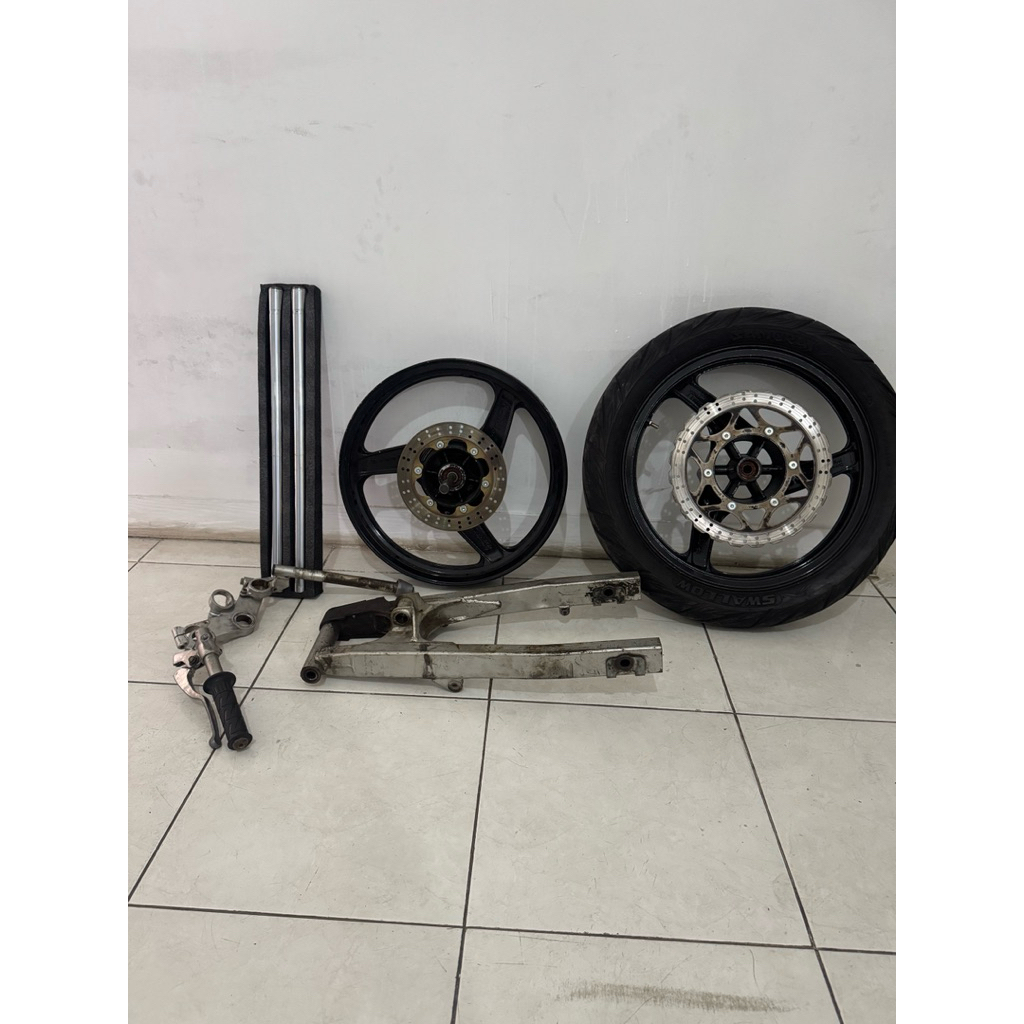 part copotan original Ninja R tidak ada minus dan velg ninja RR pnp Ninja R