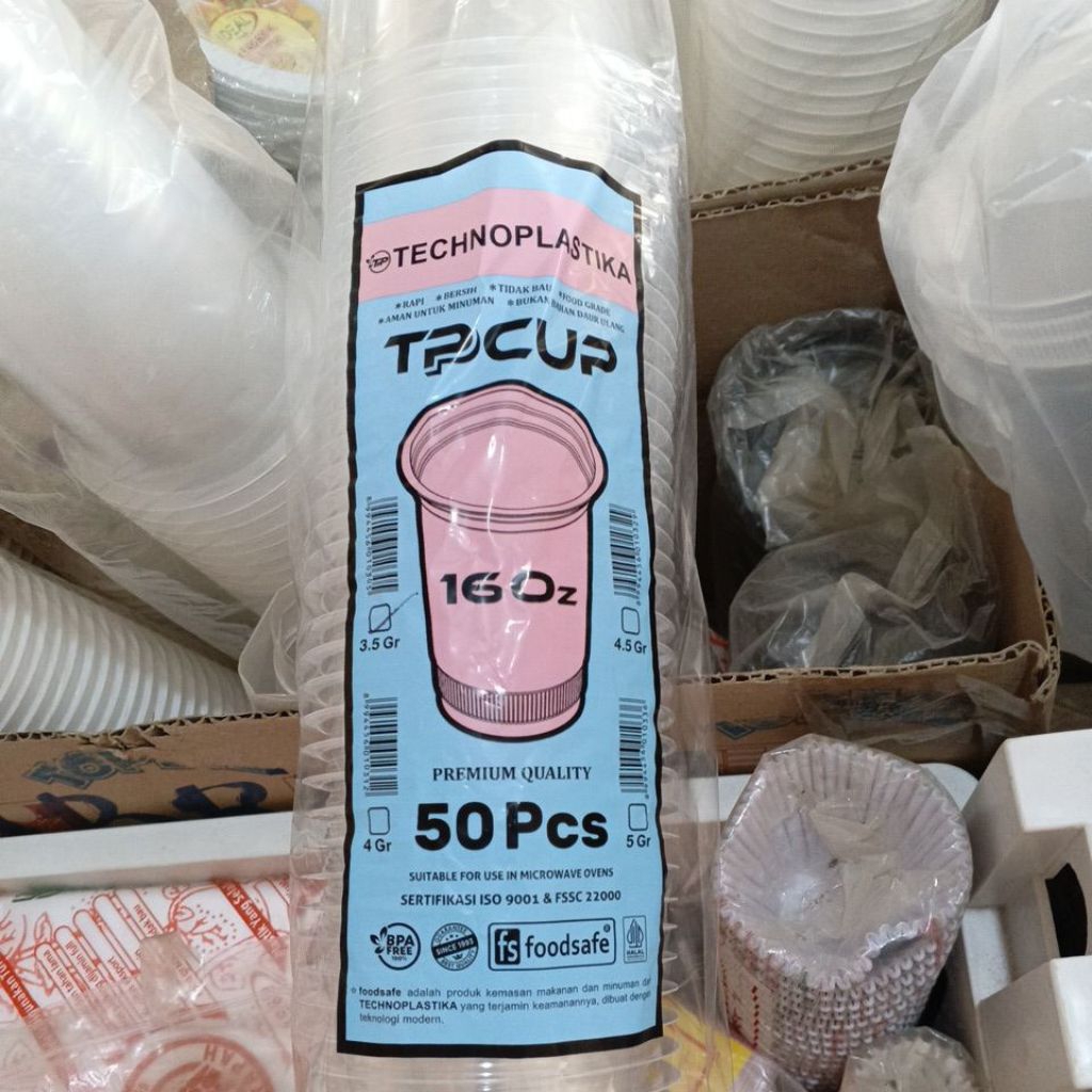 Cup 16 Oz Technoplas