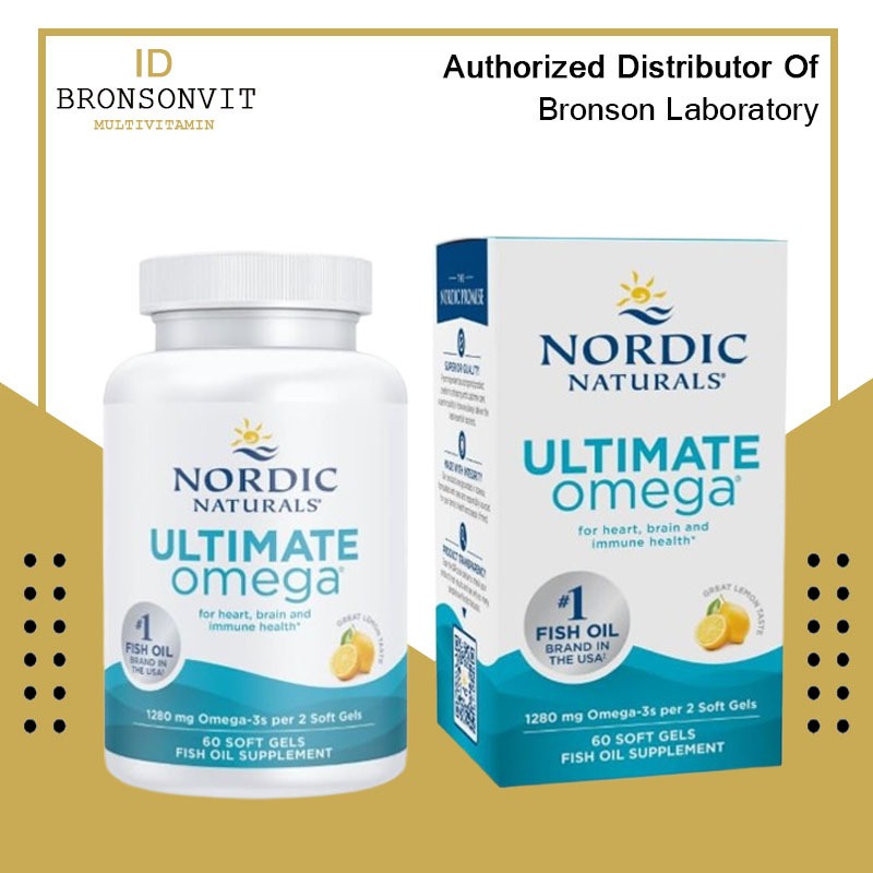 Nordic naturals ultimate omega 1280 omega 60sofgels