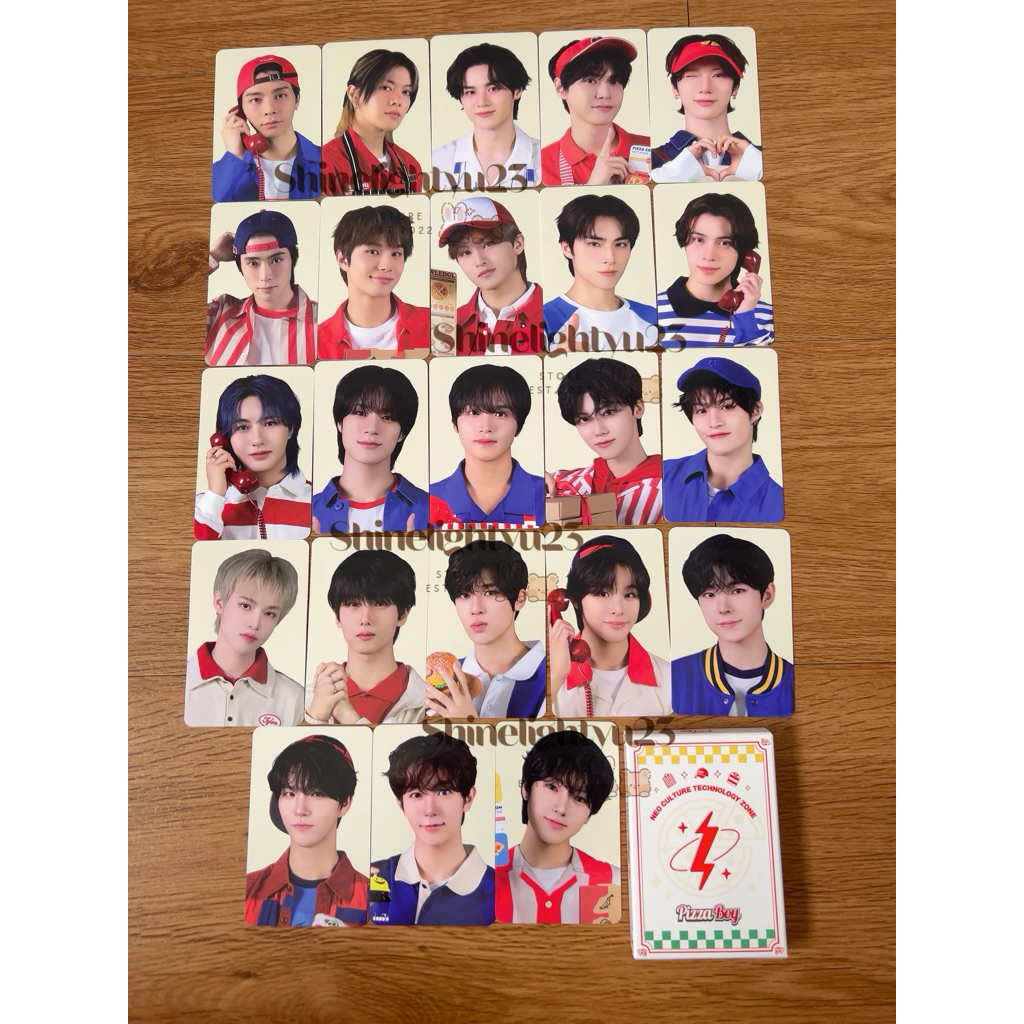 [Ready Stock] Sharing NCT Zone - Pizza Boy ver. Concept Photocard Official
