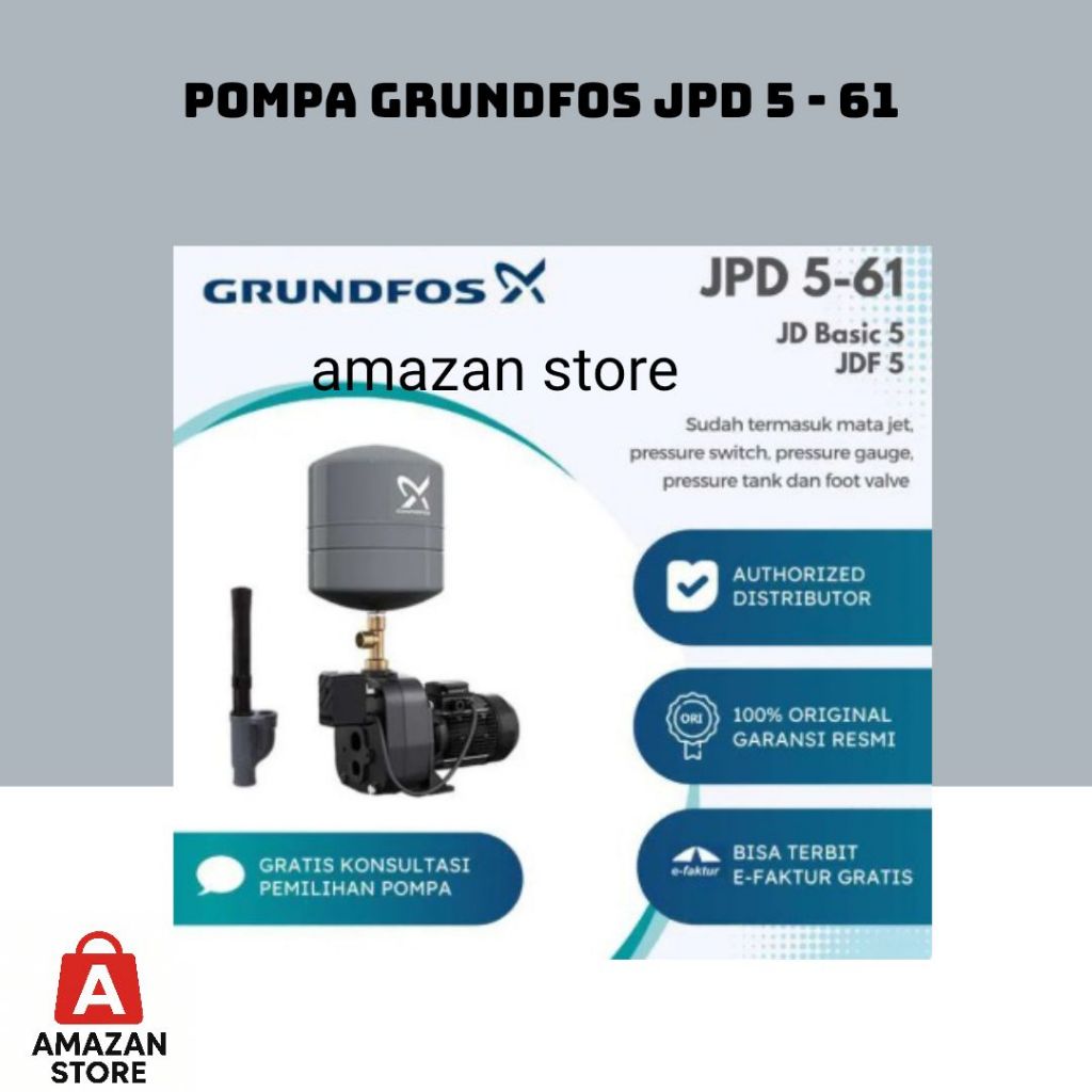 Pompa Grundfos JPD 5 - 61 (JD Basic 5)